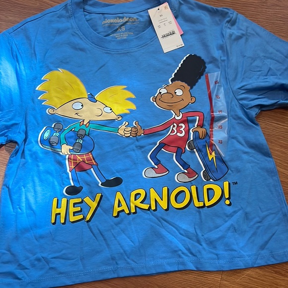 Hey Arnold cropped t-shirt - Picture 1 of 3